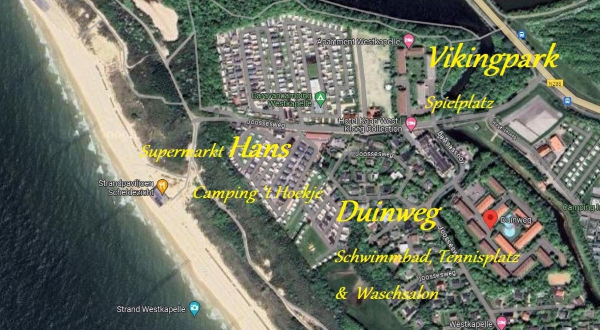 Appartamento Zeewind Bed By The Sea Westkapelle Esterno foto
